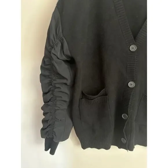 Unisex Barneys New York Utility Cardigan Sweater Button Up Size Large - Picture 3 of 9